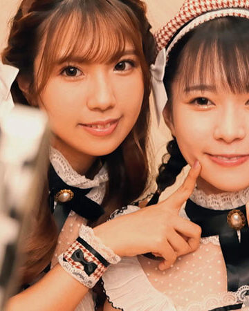 恋愛禁止の裏側。 濡れ舌剥き出しでねっちょり交わる欲求不満アイドルレズビアン 円井萌華 和久井美兎