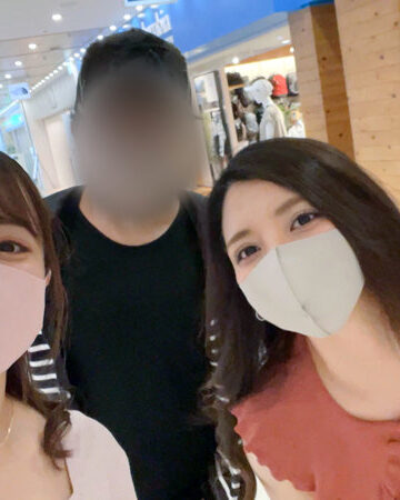 【レズ＆乱交】美人義姉妹奥さま旦那交換スワッピング むっちり巨乳お姉ちゃんとスレンダーボディ妹ちゃんがレズキスしながらWチンポ挿入され感度MAXイキ狂う中出し｜