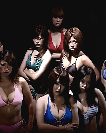 【 AI リマスター版 】爆乳キャットファイト FINAL｜佐伯奈々・あいぶらん（蜜井とわ）・茅ヶ崎ありす