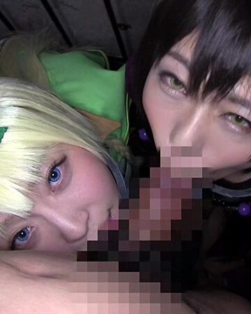 召喚美少女シ●ラ＆レ●×アナル＆マ●コ2穴中出しファック×10連続大量ザーメンぶっかけ みゆ＆ゆあ｜