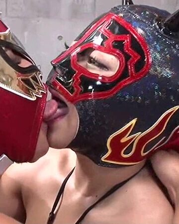 第3回覆面剥ぎレズバトル 黒ギャル対決編｜