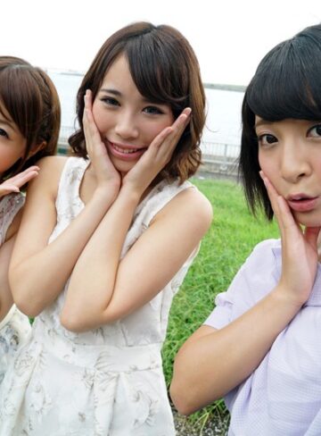 リアル女友達3人組が仲良しデート後のレズSEXを自撮りしちゃいました！！｜