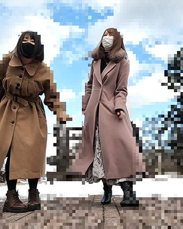 レズ旅～カワイイ女子2人がマ●コを濡らしながらイチャラブする初めてのお泊り｜